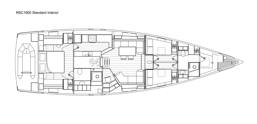 standard interior yacht